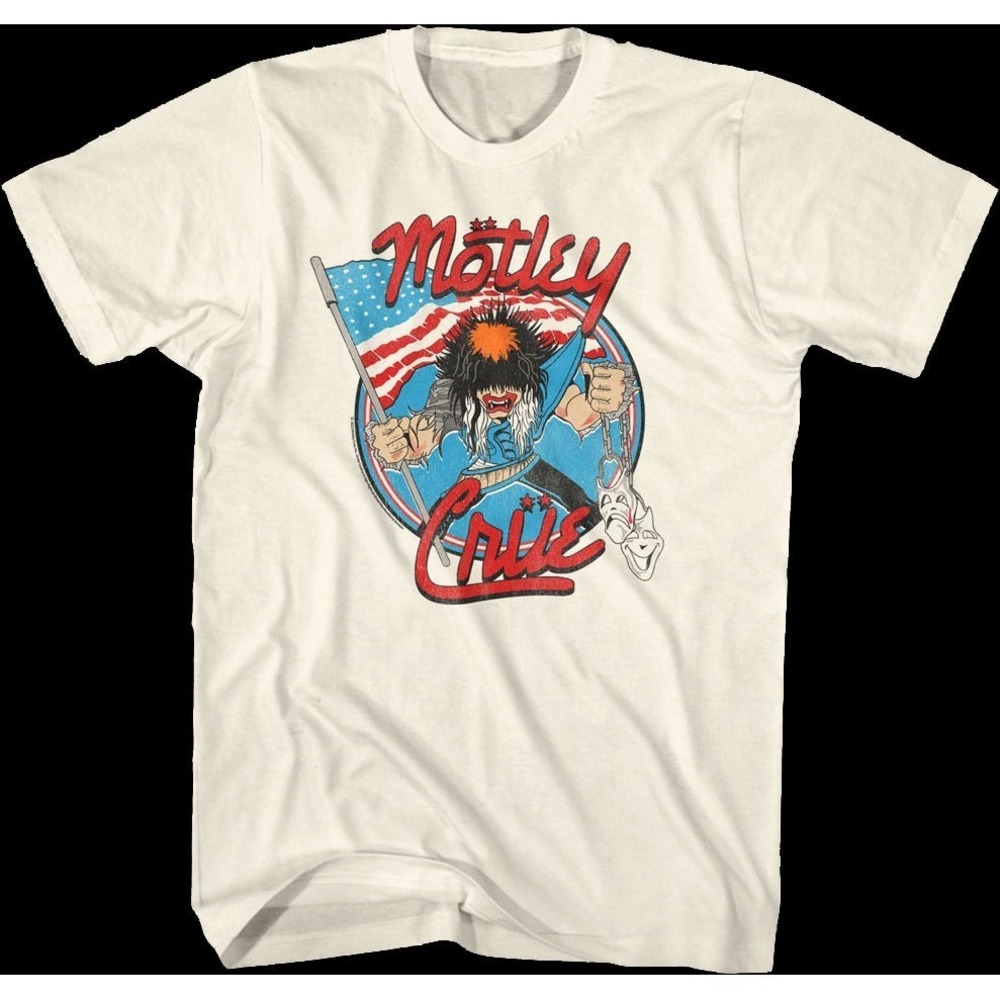 Allister Fiend American Flag Motley Crue T-Shirt, Unisex Tee, Gift For Fan